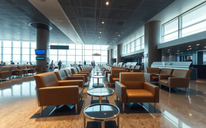 Moderne Lounges in Larnaka und Paphos bieten Reisenden entspannte Erlebnisse an den Flughäfen Zyperns