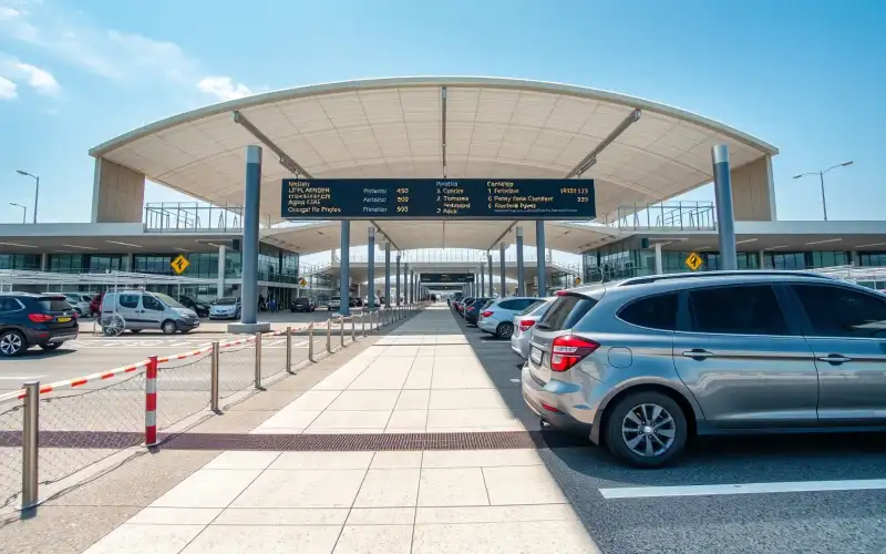 Moderne Flughafen Paphos (PFO) in Zypern, 2026, verbindet Reisende mit Larnaca (LCA) und der Welt