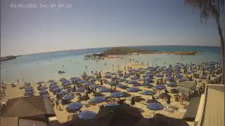 Vorschaubild 9. Mai 2026 07:00 Ayia Napa Zypern - Nissi Beach