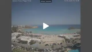 Vorschaubild 10. Mai 2026 13:00 Ayia Napa Zypern - Nissi Beach Panorama