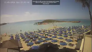 Vorschaubild 11. Mai 2026 07:00 Ayia Napa Zypern - Nissi Beach