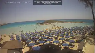 Vorschaubild 11. Mai 2026 09:00 Ayia Napa Zypern - Nissi Beach