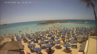 Vorschaubild 16. Mai 2026 08:00 Ayia Napa Zypern - Nissi Beach