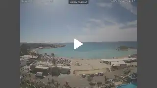 Vorschaubild 19. Mai 2026 07:00 Ayia Napa Zypern - Nissi Beach Panorama