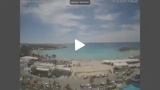 Vorschaubild 19. Mai 2026 08:00 Ayia Napa Zypern - Nissi Beach Panorama