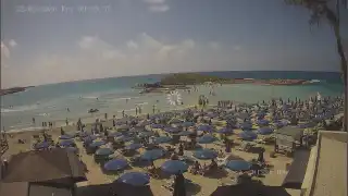 Vorschaubild 22. Mai 2026 07:00 Ayia Napa Zypern - Nissi Beach