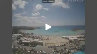 Vorschaubild 25. Mai 2026 08:00 Ayia Napa Zypern - Nissi Beach Panorama