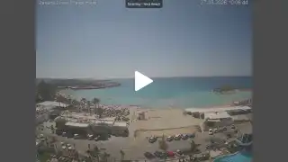Vorschaubild 27. Mai 2026 07:00 Ayia Napa Zypern - Nissi Beach Panorama