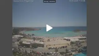 Vorschaubild 30. Mai 2026 08:00 Ayia Napa Zypern - Nissi Beach Panorama