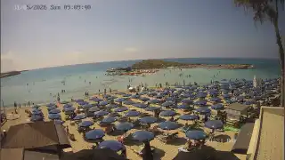Vorschaubild 31. Mai 2026 07:00 Ayia Napa Zypern - Nissi Beach