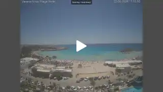 Vorschaubild 2. Juni 2026 09:00 Ayia Napa Zypern - Nissi Beach Panorama