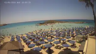 Vorschaubild 3. Juni 2026 08:00 Ayia Napa Zypern - Nissi Beach