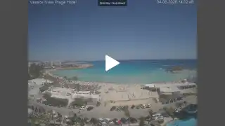 Vorschaubild 4. Juni 2026 12:00 Ayia Napa Zypern - Nissi Beach Panorama