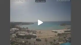 Vorschaubild 6. Juni 2026 06:00 Ayia Napa Zypern - Nissi Beach Panorama