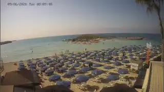 Vorschaubild 9. Juni 2026 06:00 Ayia Napa Zypern - Nissi Beach
