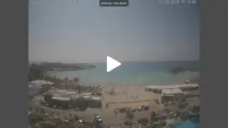 Vorschaubild 10. Juni 2026 08:00 Ayia Napa Zypern - Nissi Beach Panorama