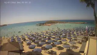 Vorschaubild 1. Juli 2026 07:00 Ayia Napa Zypern - Nissi Beach