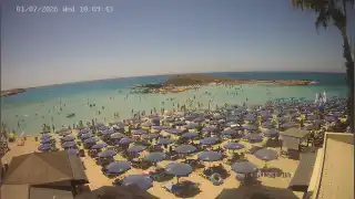 Vorschaubild 1. Juli 2026 08:00 Ayia Napa Zypern - Nissi Beach