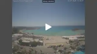 Vorschaubild 1. Juli 2026 08:00 Ayia Napa Zypern - Nissi Beach Panorama