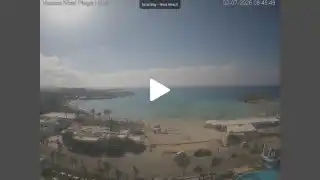 Vorschaubild 2. Juli 2026 06:00 Ayia Napa Zypern - Nissi Beach Panorama