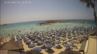 Vorschaubild 3. Juli 2026 08:00 Ayia Napa Zypern - Nissi Beach