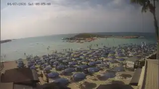 Vorschaubild 4. Juli 2026 06:00 Ayia Napa Zypern - Nissi Beach