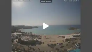 Vorschaubild 12. Juli 2026 06:00 Ayia Napa Zypern - Nissi Beach Panorama