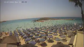 Vorschaubild 13. Juli 2026 08:00 Ayia Napa Zypern - Nissi Beach
