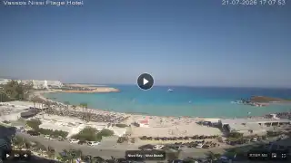 Vorschaubild 21. Juli 2026 14:00 Ayia Napa Zypern - Nissi Beach Panorama