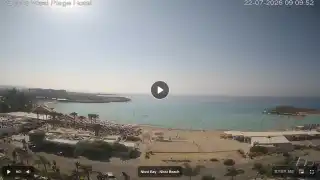 Vorschaubild 22. Juli 2026 06:00 Ayia Napa Zypern - Nissi Beach Panorama