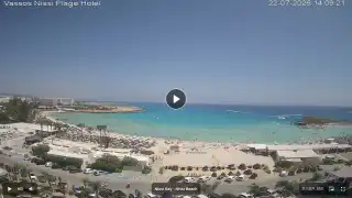 Vorschaubild 22. Juli 2026 11:00 Ayia Napa Zypern - Nissi Beach Panorama