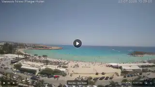 Vorschaubild 23. Juli 2026 10:00 Ayia Napa Zypern - Nissi Beach Panorama