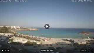 Vorschaubild 23. Juli 2026 15:00 Ayia Napa Zypern - Nissi Beach Panorama