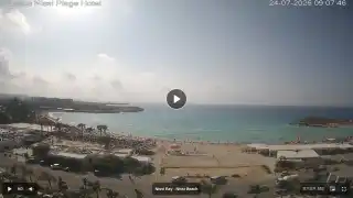 Vorschaubild 24. Juli 2026 06:00 Ayia Napa Zypern - Nissi Beach Panorama