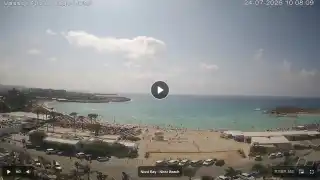 Vorschaubild 24. Juli 2026 07:00 Ayia Napa Zypern - Nissi Beach Panorama