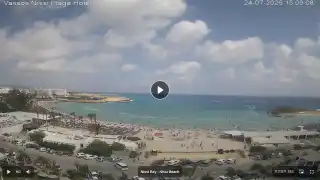 Vorschaubild 24. Juli 2026 12:00 Ayia Napa Zypern - Nissi Beach Panorama