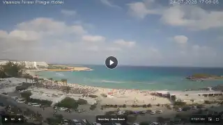 Vorschaubild 24. Juli 2026 14:00 Ayia Napa Zypern - Nissi Beach Panorama