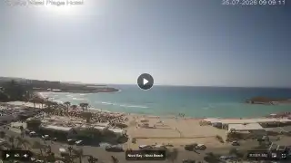 Vorschaubild 25. Juli 2026 06:00 Ayia Napa Zypern - Nissi Beach Panorama