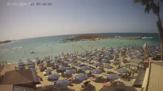 Vorschaubild 25. Juli 2026 07:00 Ayia Napa Zypern - Nissi Beach