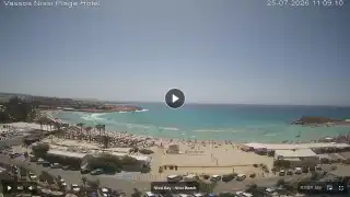 Vorschaubild 25. Juli 2026 08:00 Ayia Napa Zypern - Nissi Beach Panorama