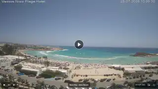 Vorschaubild 25. Juli 2026 10:00 Ayia Napa Zypern - Nissi Beach Panorama