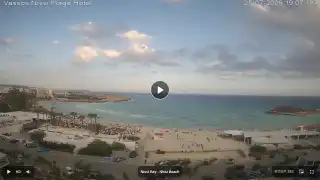 Vorschaubild 25. Juli 2026 16:00 Ayia Napa Zypern - Nissi Beach Panorama