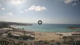 Vorschaubild 26. Juli 2026 06:00 Ayia Napa Zypern - Nissi Beach Panorama