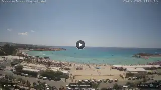 Vorschaubild 26. Juli 2026 08:00 Ayia Napa Zypern - Nissi Beach Panorama