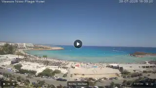Vorschaubild 26. Juli 2026 13:00 Ayia Napa Zypern - Nissi Beach Panorama