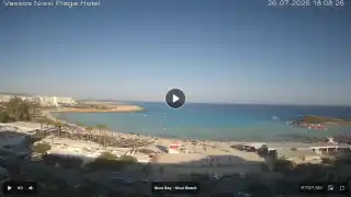 Vorschaubild 26. Juli 2026 15:00 Ayia Napa Zypern - Nissi Beach Panorama
