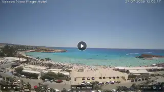 Vorschaubild 27. Juli 2026 09:00 Ayia Napa Zypern - Nissi Beach Panorama