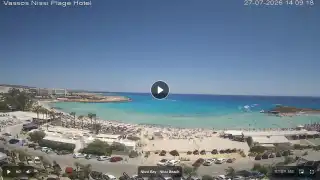 Vorschaubild 27. Juli 2026 11:00 Ayia Napa Zypern - Nissi Beach Panorama