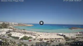 Vorschaubild 27. Juli 2026 13:00 Ayia Napa Zypern - Nissi Beach Panorama