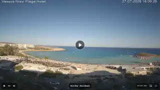 Vorschaubild 27. Juli 2026 15:00 Ayia Napa Zypern - Nissi Beach Panorama
